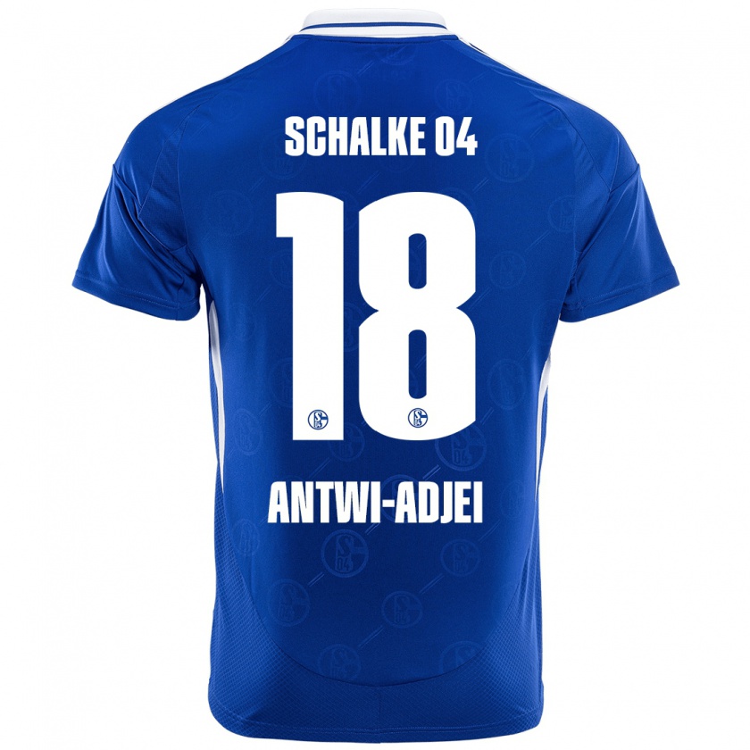 Kandiny Heren Christopher Antwi-Adjei #18 Koningsblauw Thuisshirt Thuistenue 2024/25 T-Shirt