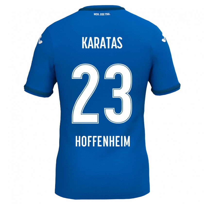 Kandiny Uomo Maglia Can Karatas #23 Blu Reale Kit Gara Home 2024/25 Maglietta