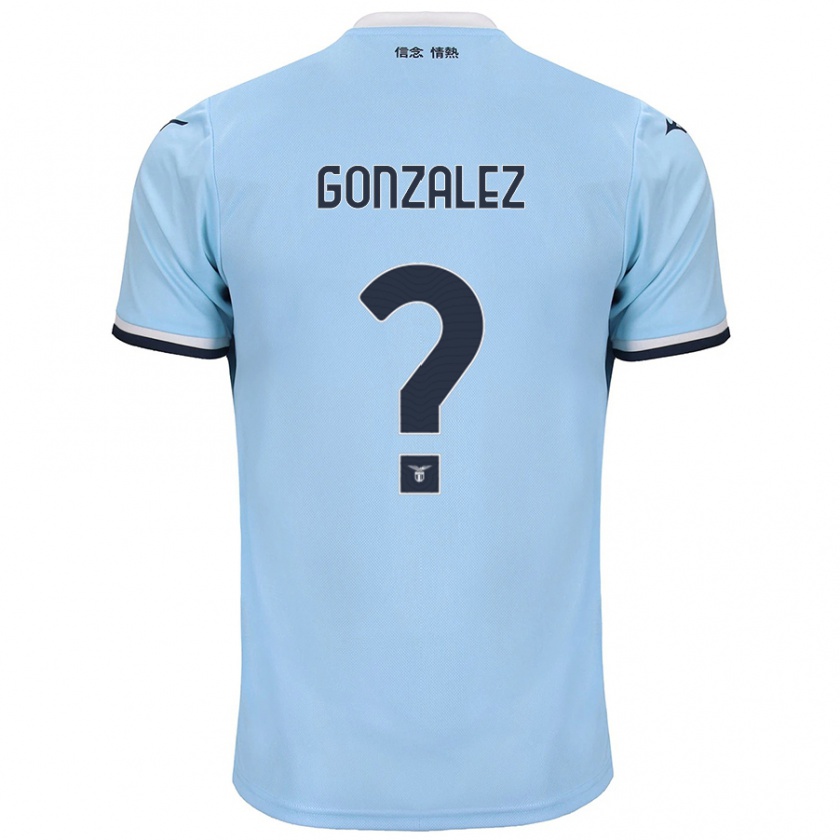 Kandiny Uomo Maglia Diego González #0 Blu Kit Gara Home 2024/25 Maglietta