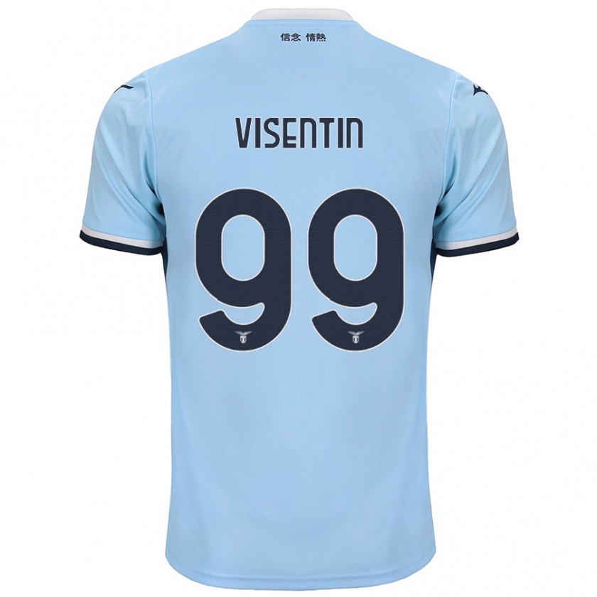 Kandiny Heren Noemi Visentin #99 Blauw Thuisshirt Thuistenue 2024/25 T-Shirt