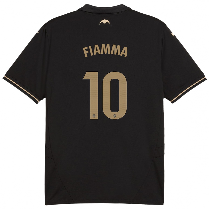 Kandiny Uomo Maglia Fiamma #10 Nero Kit Gara Away 2024/25 Maglietta