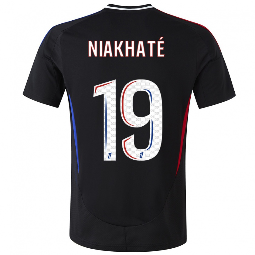 Kandiny Uomo Maglia Moussa Niakhaté #19 Nero Kit Gara Away 2024/25 Maglietta