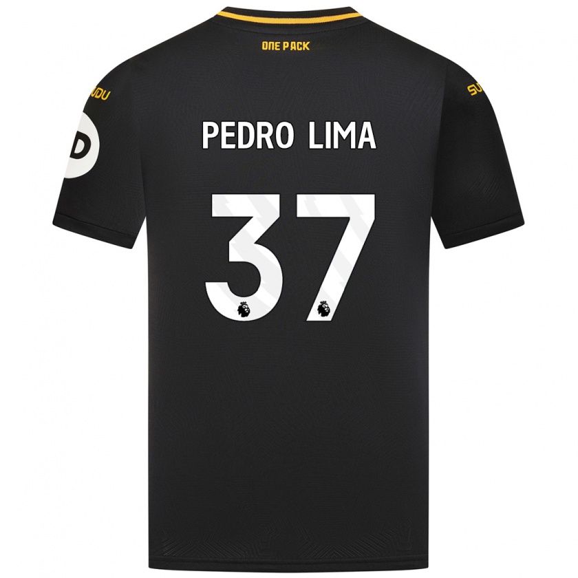 Kandiny Herren Pedro Lima #37 Schwarz Auswärtstrikot Trikot 2024/25 T-Shirt Österreich