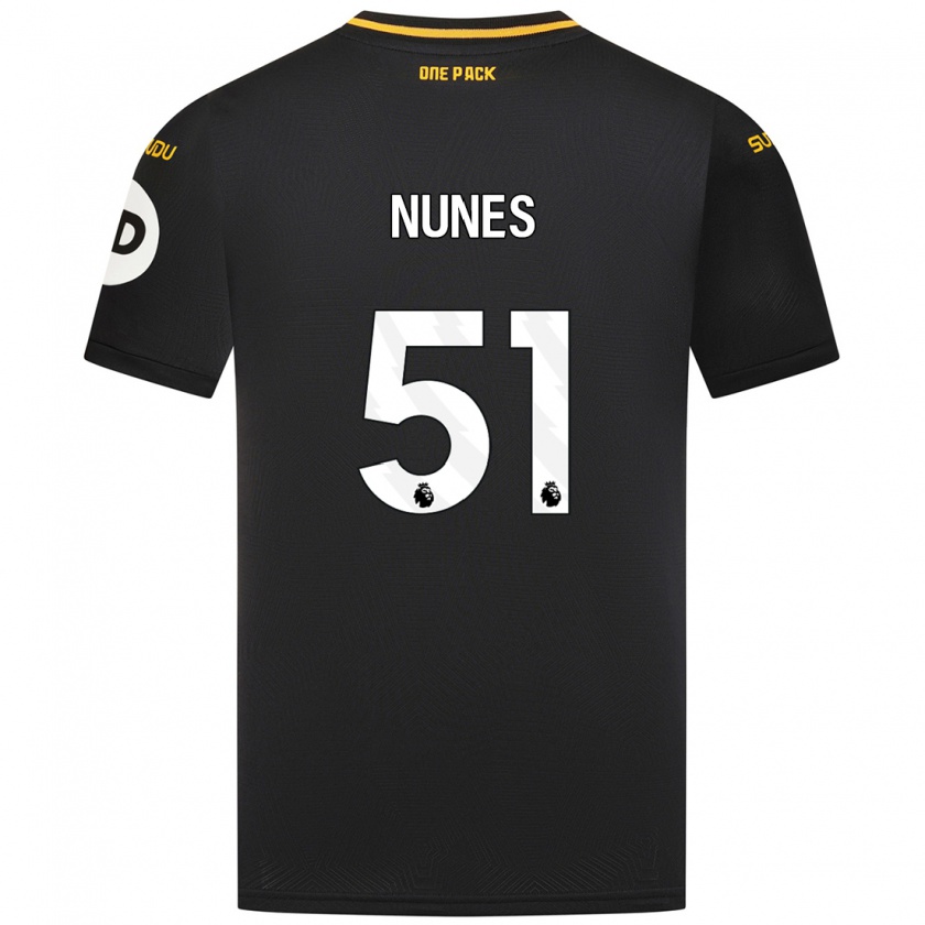 Kandiny Herren Grazi Nunes #51 Schwarz Auswärtstrikot Trikot 2024/25 T-Shirt Österreich