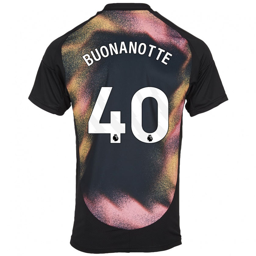 Kandiny Heren Facundo Buonanotte #40 Zwart Wit Uitshirt Uittenue 2024/25 T-Shirt België