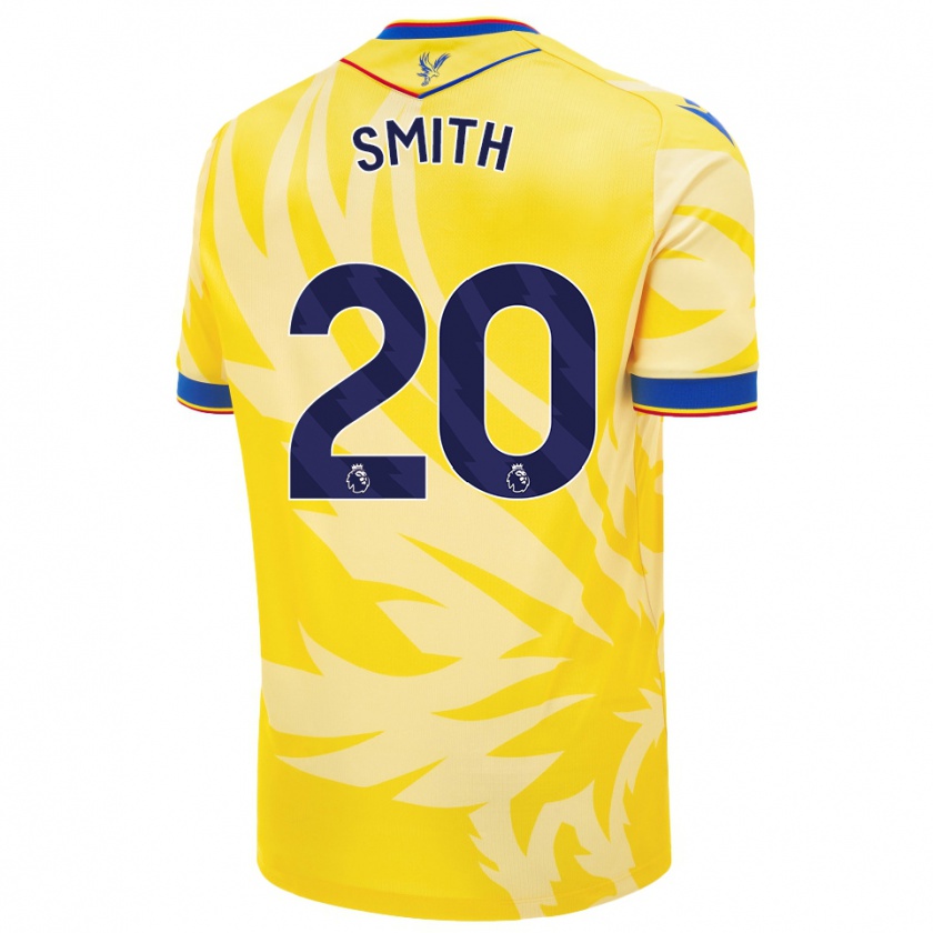 Kandiny Heren Hope Smith #20 Geel Uitshirt Uittenue 2024/25 T-Shirt