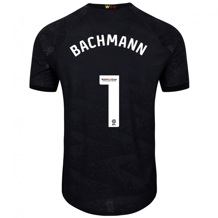 Kandiny Herren Daniel Bachmann #1 Schwarz Weiß Auswärtstrikot Trikot 2024/25 T-Shirt Österreich