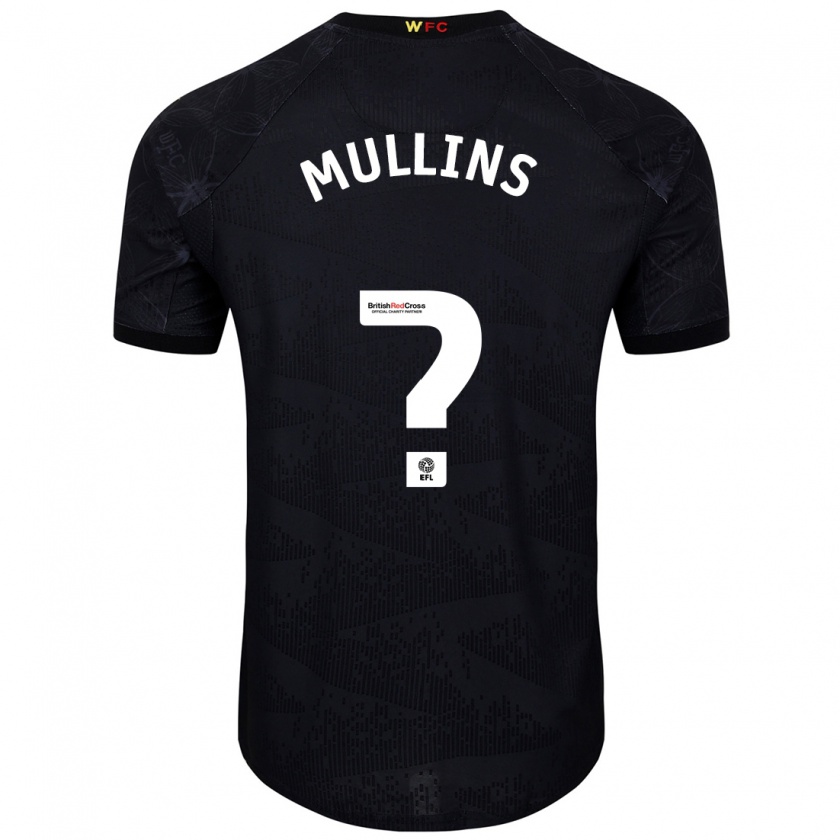 Kandiny Herren Joshua Mullins #0 Schwarz Weiß Auswärtstrikot Trikot 2024/25 T-Shirt Österreich