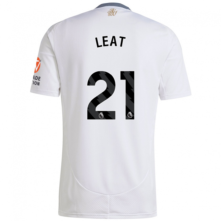 Kandiny Heren Anna Leat #21 Wit Uitshirt Uittenue 2024/25 T-Shirt