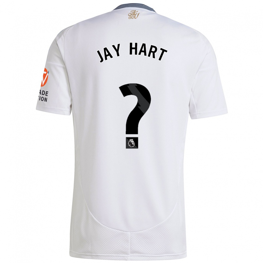 Kandiny Heren Taylor Jay Hart #0 Wit Uitshirt Uittenue 2024/25 T-Shirt