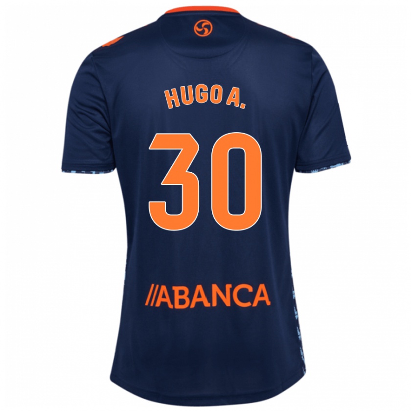 Kandiny Herren Hugo Álvarez #30 Marineblau Auswärtstrikot Trikot 2024/25 T-Shirt Österreich