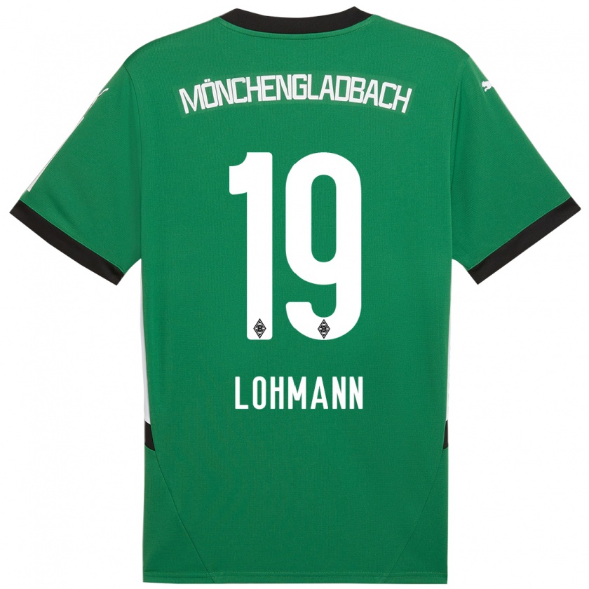 Kandiny Heren Mona Lohmann #19 Groen Wit Uitshirt Uittenue 2024/25 T-Shirt België