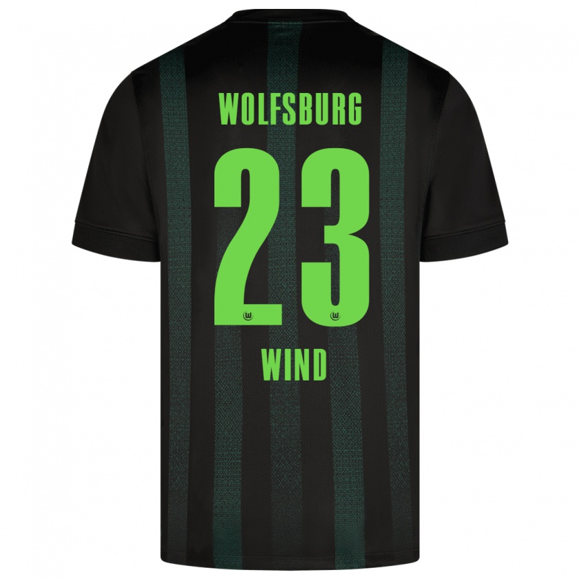 Kandiny Heren Jonas Wind #23 Donkergroen Uitshirt Uittenue 2024/25 T-Shirt