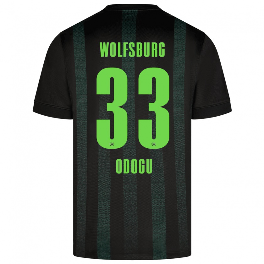 Kandiny Heren David Odogu #33 Donkergroen Uitshirt Uittenue 2024/25 T-Shirt