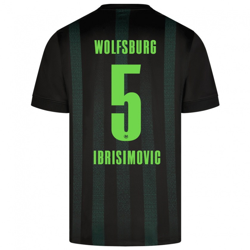 Kandiny Heren Amar Ibrisimovic #5 Donkergroen Uitshirt Uittenue 2024/25 T-Shirt