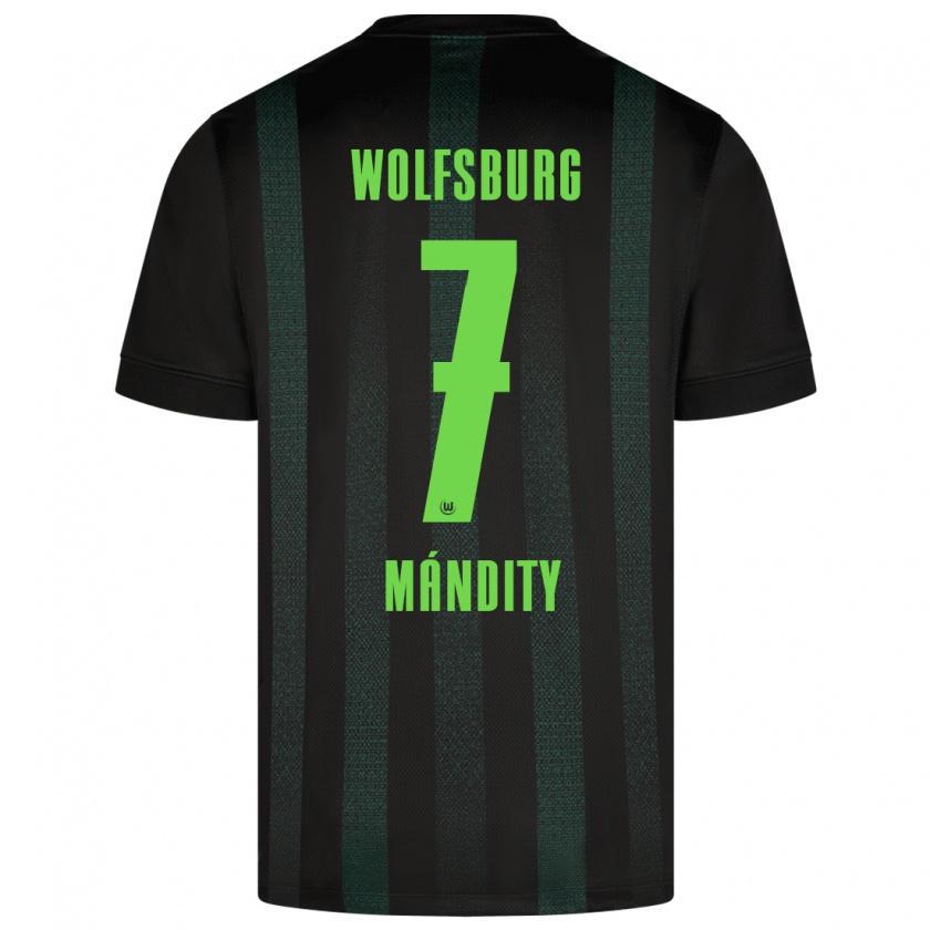 Kandiny Heren Márkó Mándity #7 Donkergroen Uitshirt Uittenue 2024/25 T-Shirt