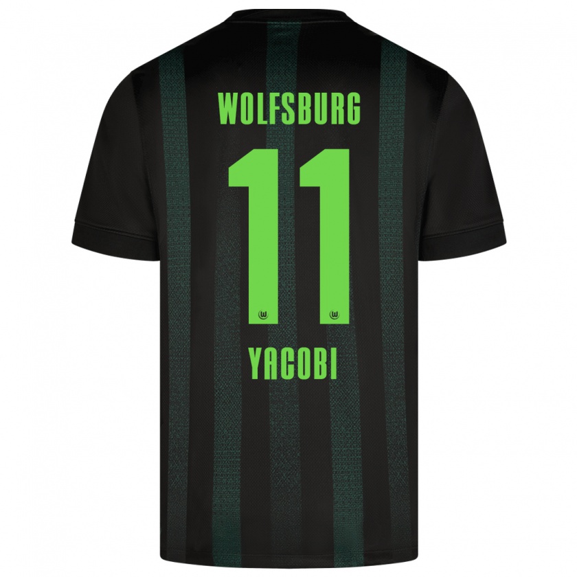 Kandiny Herren Nilas Yacobi #11 Dunkelgrün Auswärtstrikot Trikot 2024/25 T-Shirt Österreich