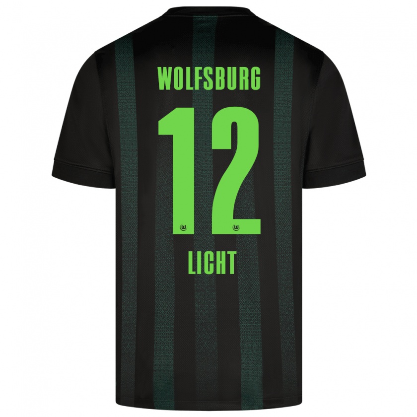 Kandiny Herren Philipp Licht #12 Dunkelgrün Auswärtstrikot Trikot 2024/25 T-Shirt Österreich