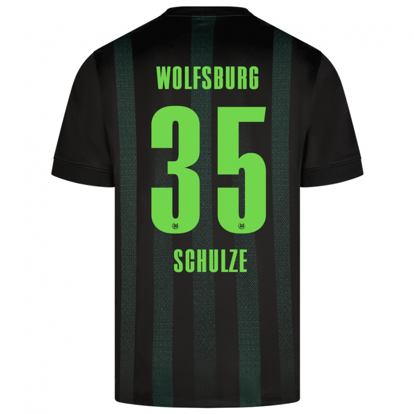 Kandiny Herren Philipp Schulze #35 Dunkelgrün Auswärtstrikot Trikot 2024/25 T-Shirt Österreich