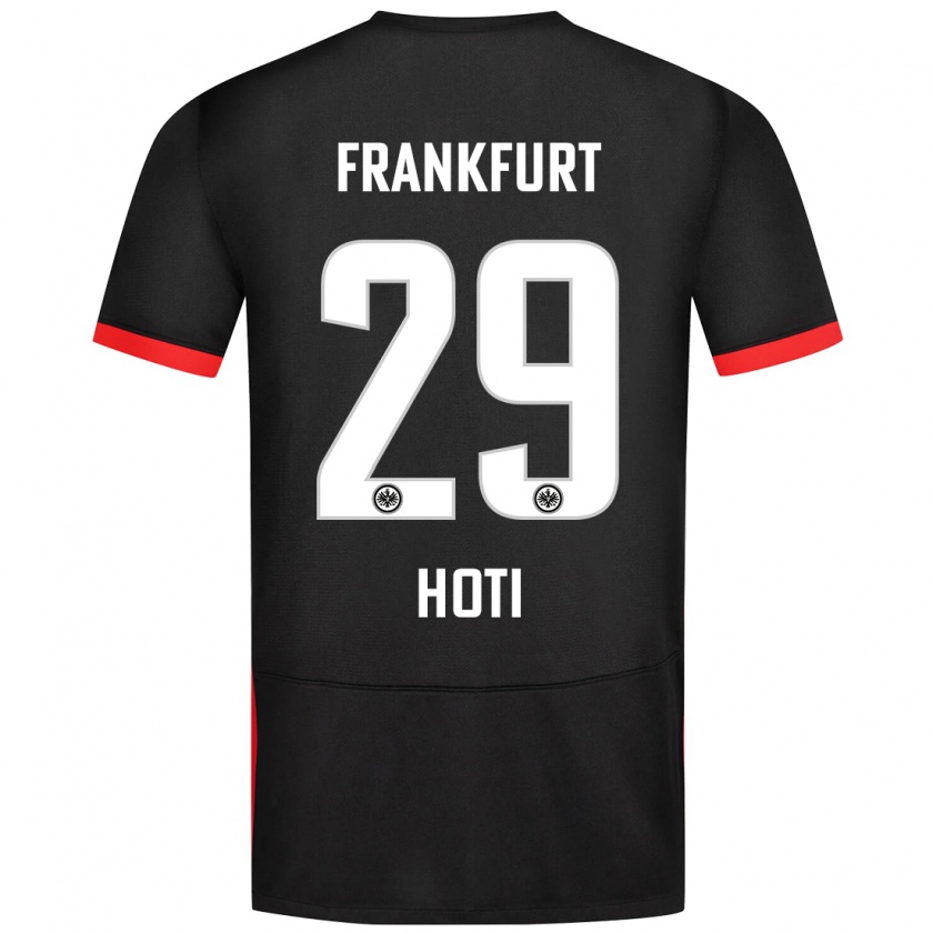 Kandiny Heren Leart Hoti #29 Zwart Uitshirt Uittenue 2024/25 T-Shirt