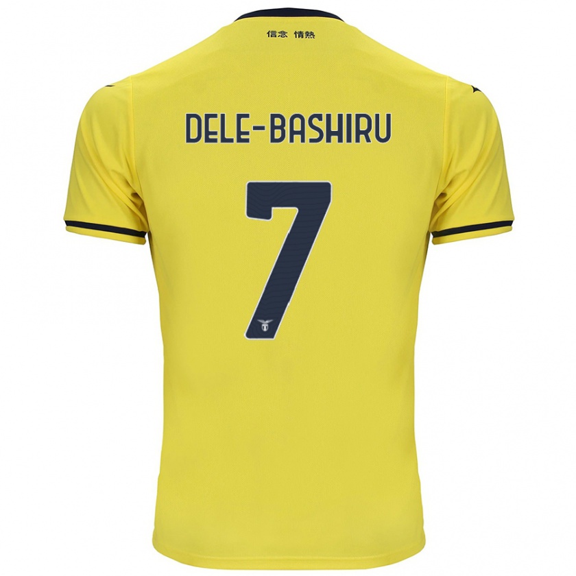 Kandiny Herren Fisayo Dele-Bashiru #7 Gelb Auswärtstrikot Trikot 2024/25 T-Shirt Österreich