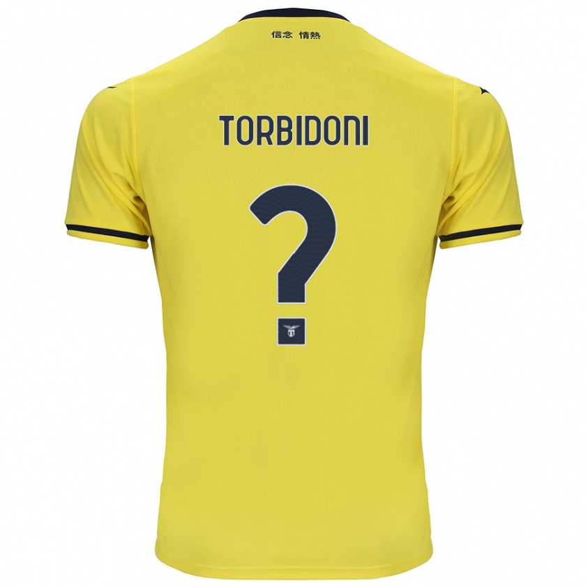 Kandiny Heren Marco Torbidoni #0 Geel Uitshirt Uittenue 2024/25 T-Shirt