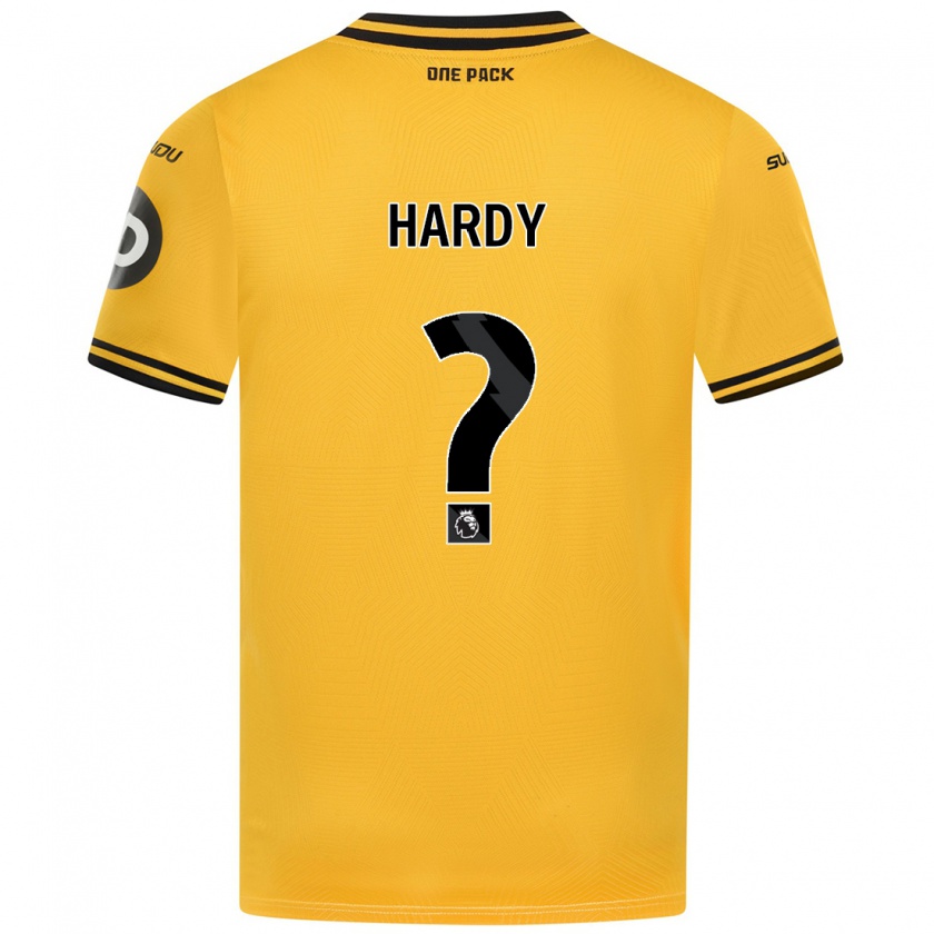 Kandiny Mujer Camiseta George Hardy #0 Amarillo 1ª Equipación 2024/25 La Camisa México