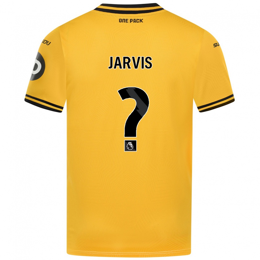 Kandiny Donna Maglia Ryan Jarvis #0 Giallo Kit Gara Home 2024/25 Maglietta