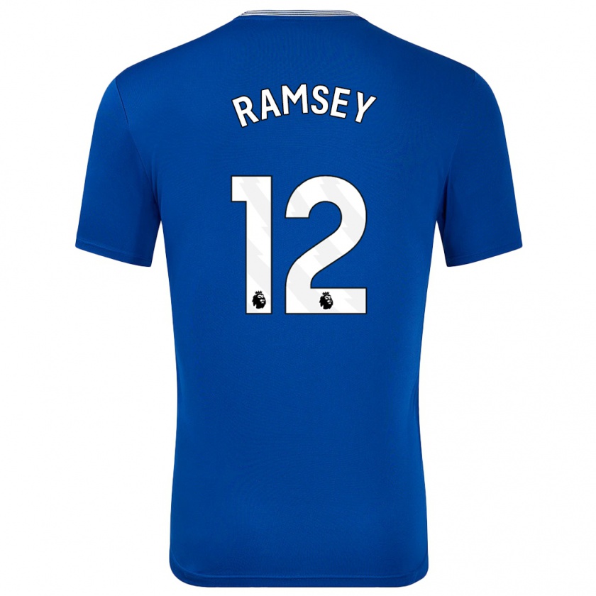 Kandiny Dames Emily Ramsey #12 Blauw Met Thuisshirt Thuistenue 2024/25 T-Shirt