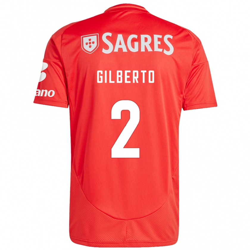 Kandiny Damen Gilberto #2 Rot Weiß Heimtrikot Trikot 2024/25 T-Shirt Österreich