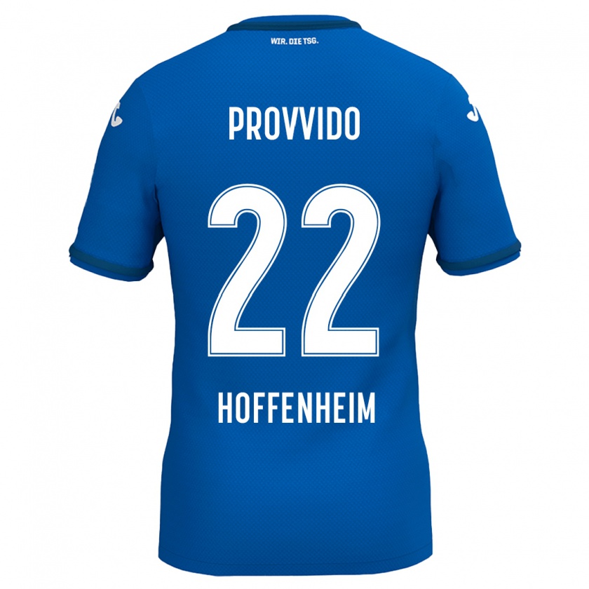 Kandiny Damen Luca Provvido #22 Königsblau Heimtrikot Trikot 2024/25 T-Shirt Österreich