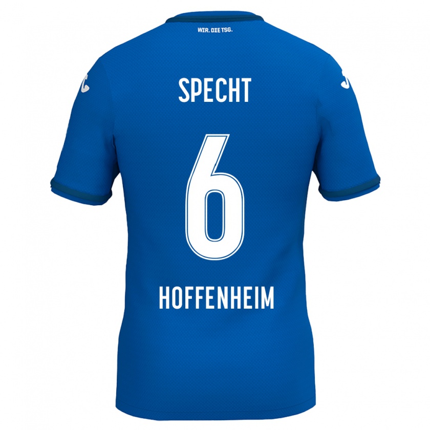 Kandiny Damen Michaela Specht #6 Königsblau Heimtrikot Trikot 2024/25 T-Shirt Österreich