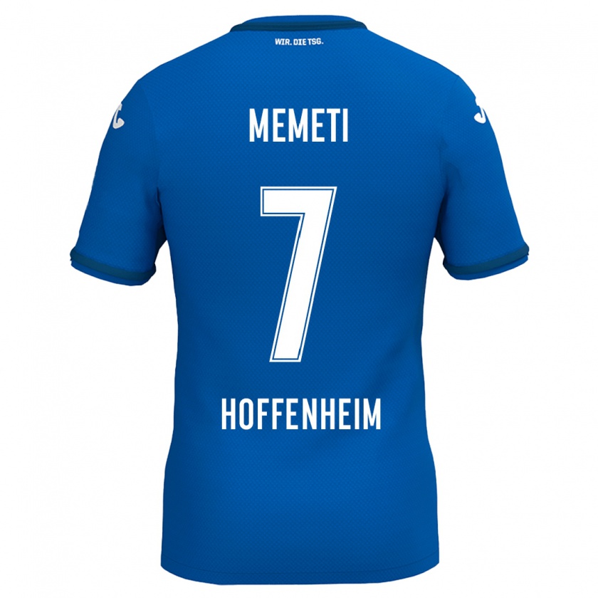 Kandiny Damen Erëleta Memeti #7 Königsblau Heimtrikot Trikot 2024/25 T-Shirt Österreich