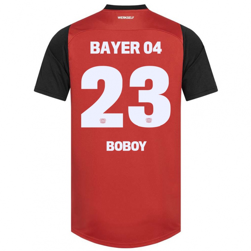 Kandiny Dames Delice Boboy #23 Rood Zwart Thuisshirt Thuistenue 2024/25 T-Shirt