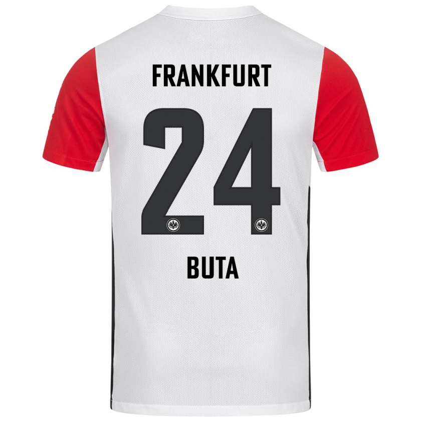 Kandiny Damen Aurélio Buta #24 Weiß Rot Heimtrikot Trikot 2024/25 T-Shirt Österreich