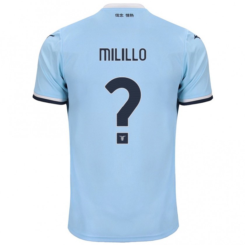 Kandiny Dames Flavio Milillo #0 Blauw Thuisshirt Thuistenue 2024/25 T-Shirt