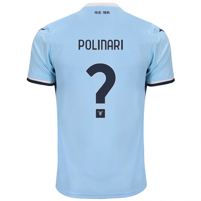 Kandiny Dames Fabio Polinari #0 Blauw Thuisshirt Thuistenue 2024/25 T-Shirt