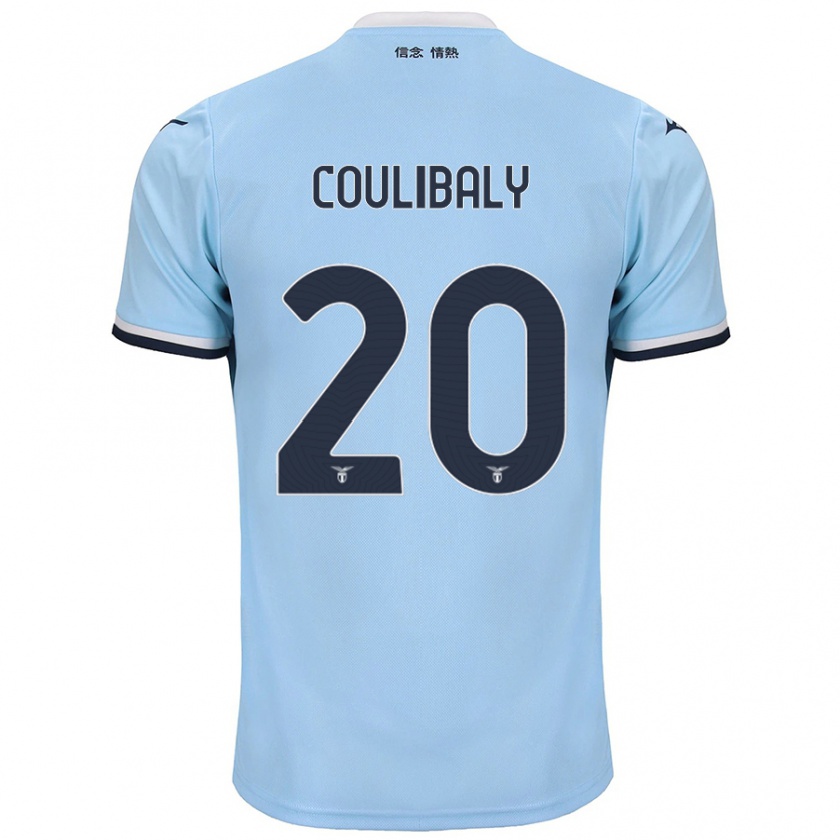 Kandiny Dames Larsson Coulibaly #20 Blauw Thuisshirt Thuistenue 2024/25 T-Shirt