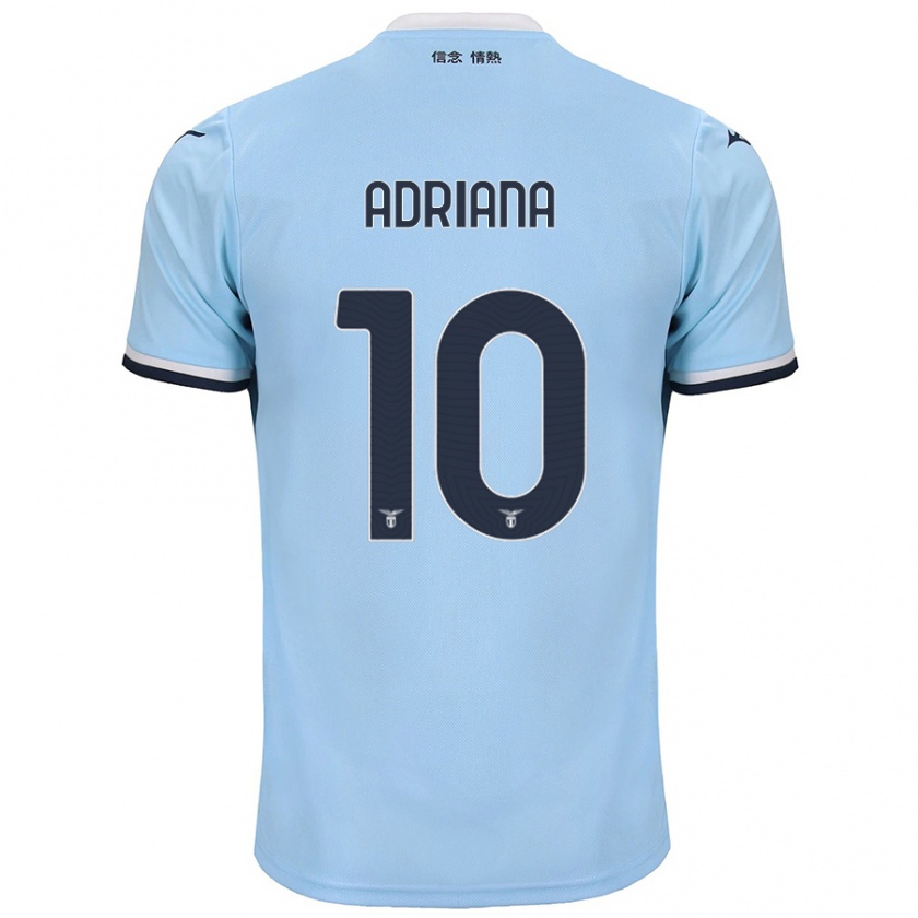 Kandiny Donna Maglia Adriana Martín Santamaría #10 Blu Kit Gara Home 2024/25 Maglietta