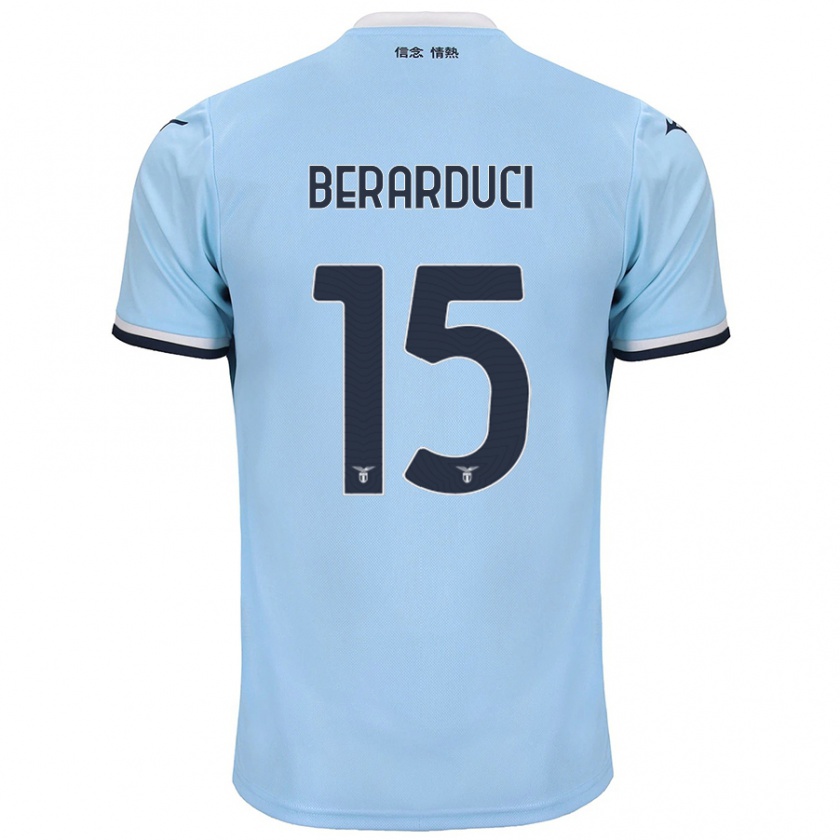 Kandiny Dames Martina Berarduci #15 Blauw Thuisshirt Thuistenue 2024/25 T-Shirt