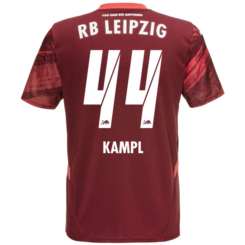 Kandiny Mujer Camiseta Kevin Kampl #44 Borgoña 2ª Equipación 2024/25 La Camisa