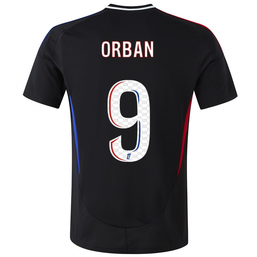 Kandiny Donna Maglia Gift Orban #9 Nero Kit Gara Away 2024/25 Maglietta