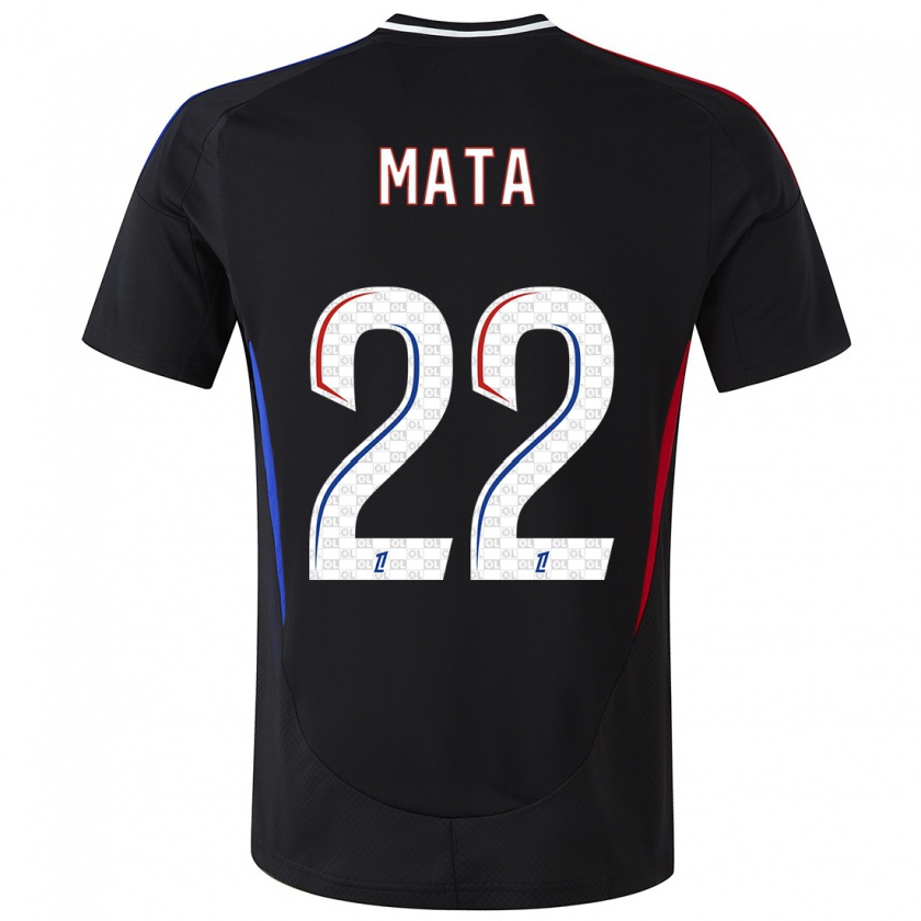 Kandiny Damen Clinton Mata #22 Schwarz Auswärtstrikot Trikot 2024/25 T-Shirt Österreich