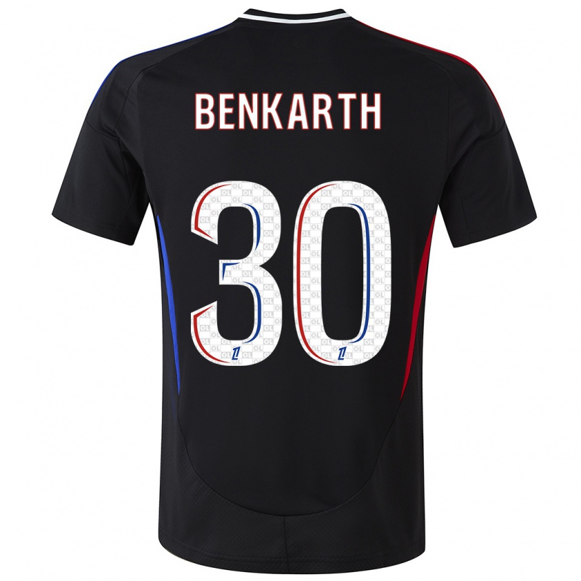 Kandiny Damen Laura Benkarth #30 Schwarz Auswärtstrikot Trikot 2024/25 T-Shirt Österreich