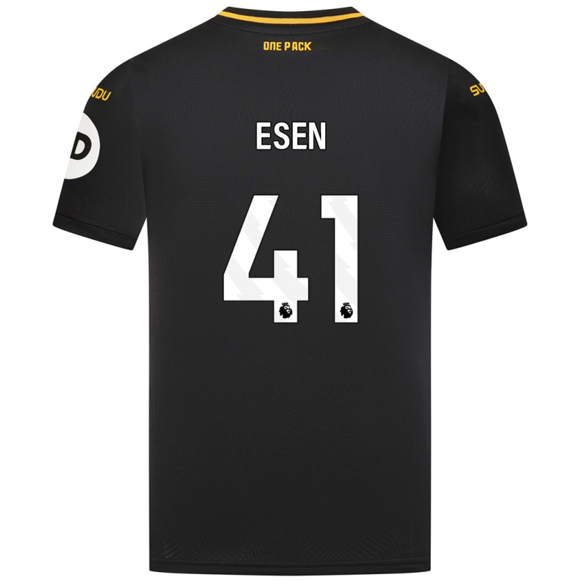 Kandiny Donna Maglia Josh Esen #41 Nero Kit Gara Away 2024/25 Maglietta