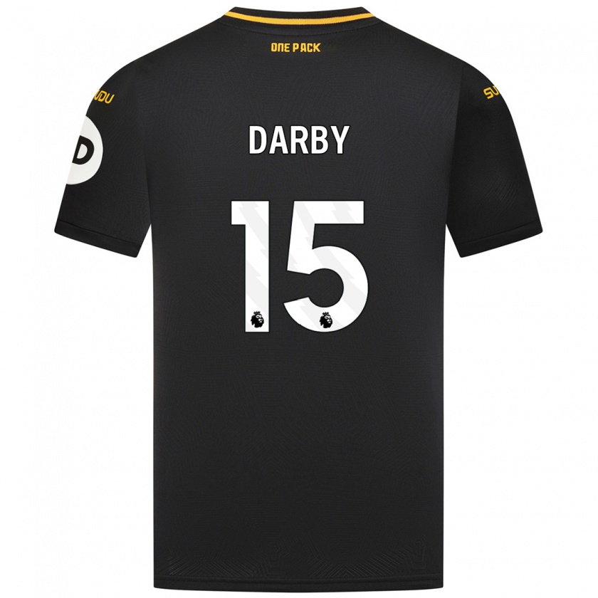 Kandiny Damen Kelly Darby #15 Schwarz Auswärtstrikot Trikot 2024/25 T-Shirt Österreich