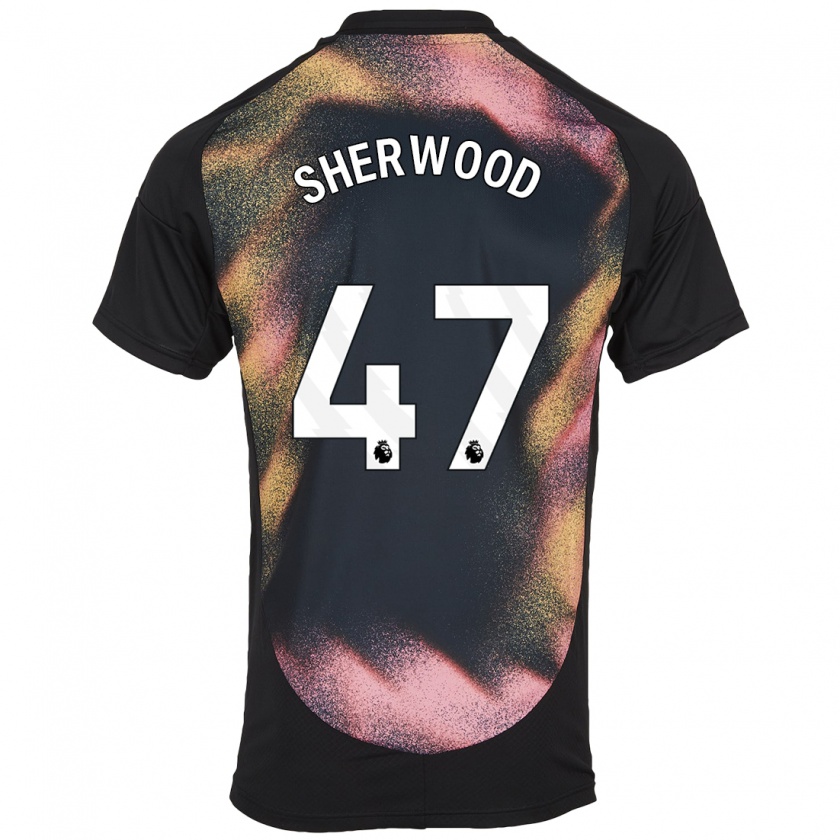 Kandiny Damen Simone Sherwood #47 Schwarz Weiß Auswärtstrikot Trikot 2024/25 T-Shirt Österreich