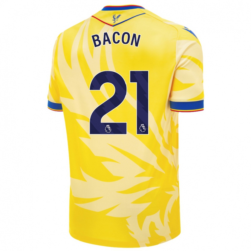 Kandiny Damen Skye Bacon #21 Gelb Auswärtstrikot Trikot 2024/25 T-Shirt Österreich