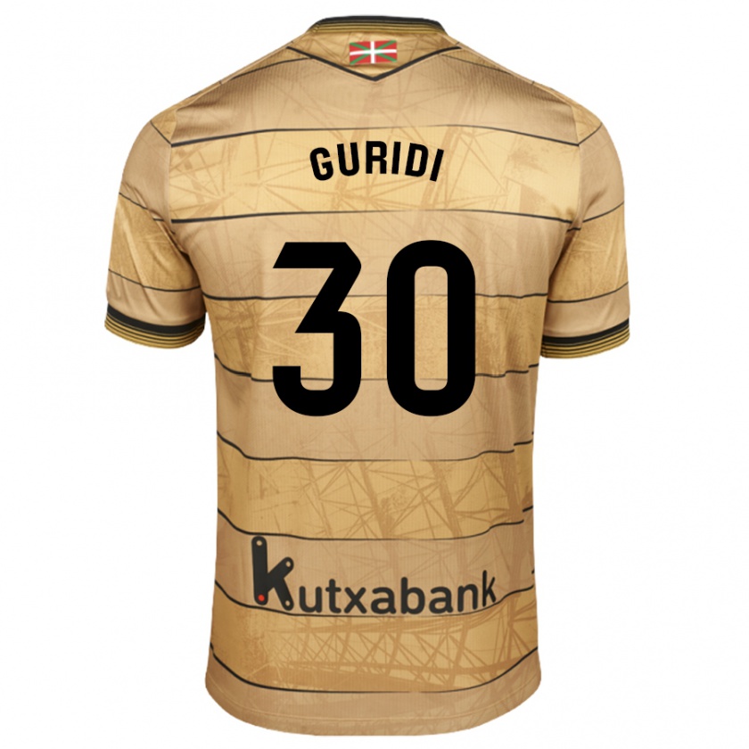 Kandiny Damen Elene Guridi Mesonero #30 Braun Auswärtstrikot Trikot 2024/25 T-Shirt Österreich