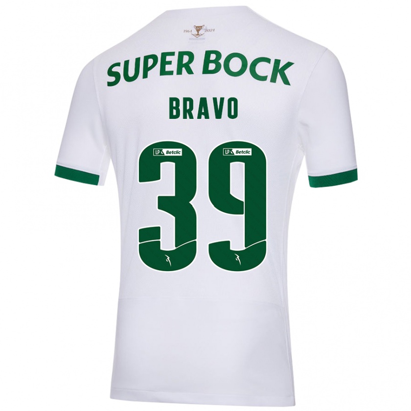 Kandiny Damen Bravo #39 Weiß Grün Auswärtstrikot Trikot 2024/25 T-Shirt Österreich